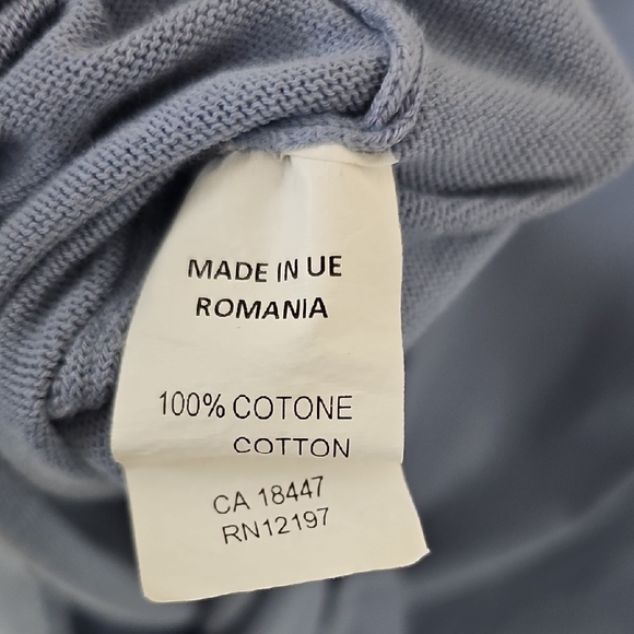 Patrick James Reserve Mens Blue Polo From Romania Size 56 - Picture 11 of 11